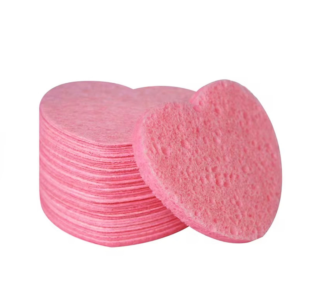Heart shaped sponges