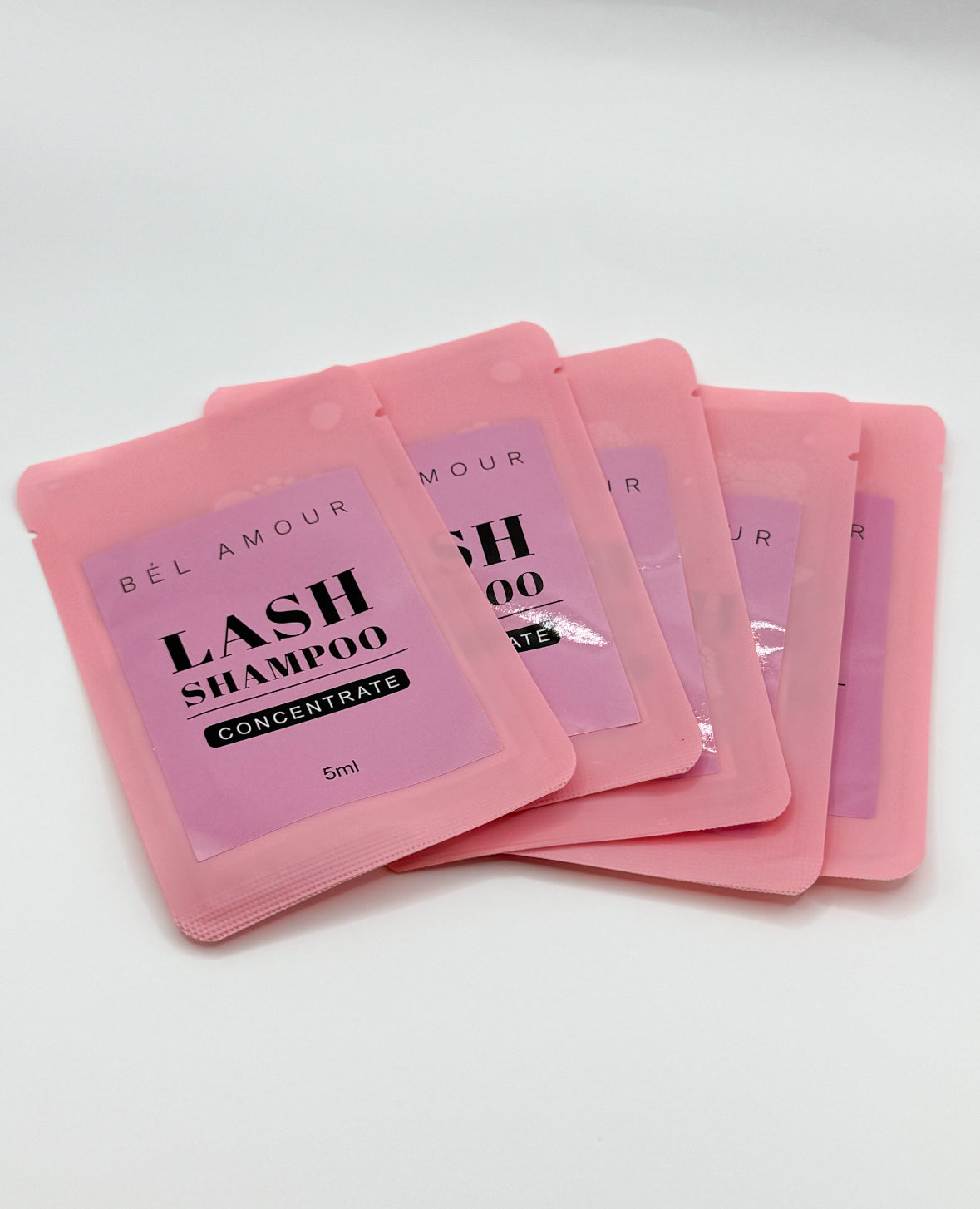 Lash shampoo concentrate pack