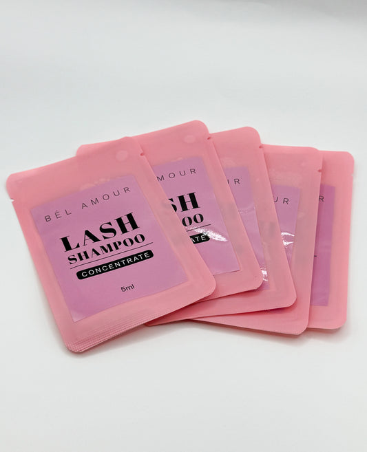 Lash shampoo concentrate pack