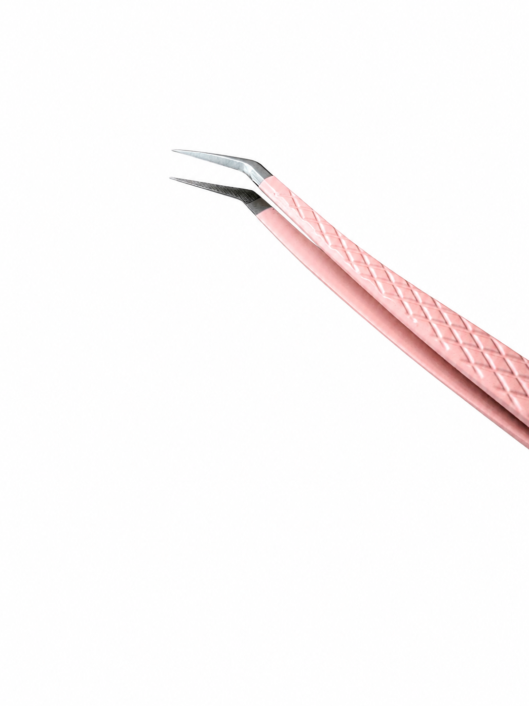 Fiber tipped tweezers 45°